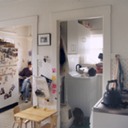 01. 'Before' kitchen view to back